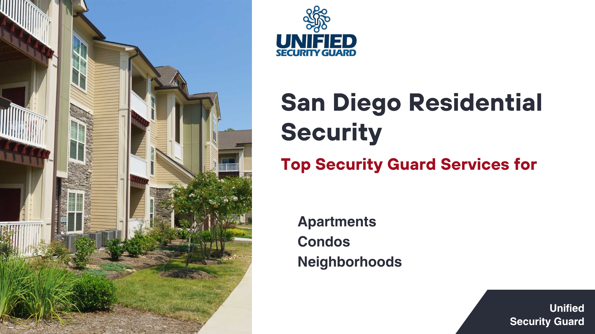 San Diego Residential Security: Top Security Guard Services for Apartments, Condos, and Neighborhoods