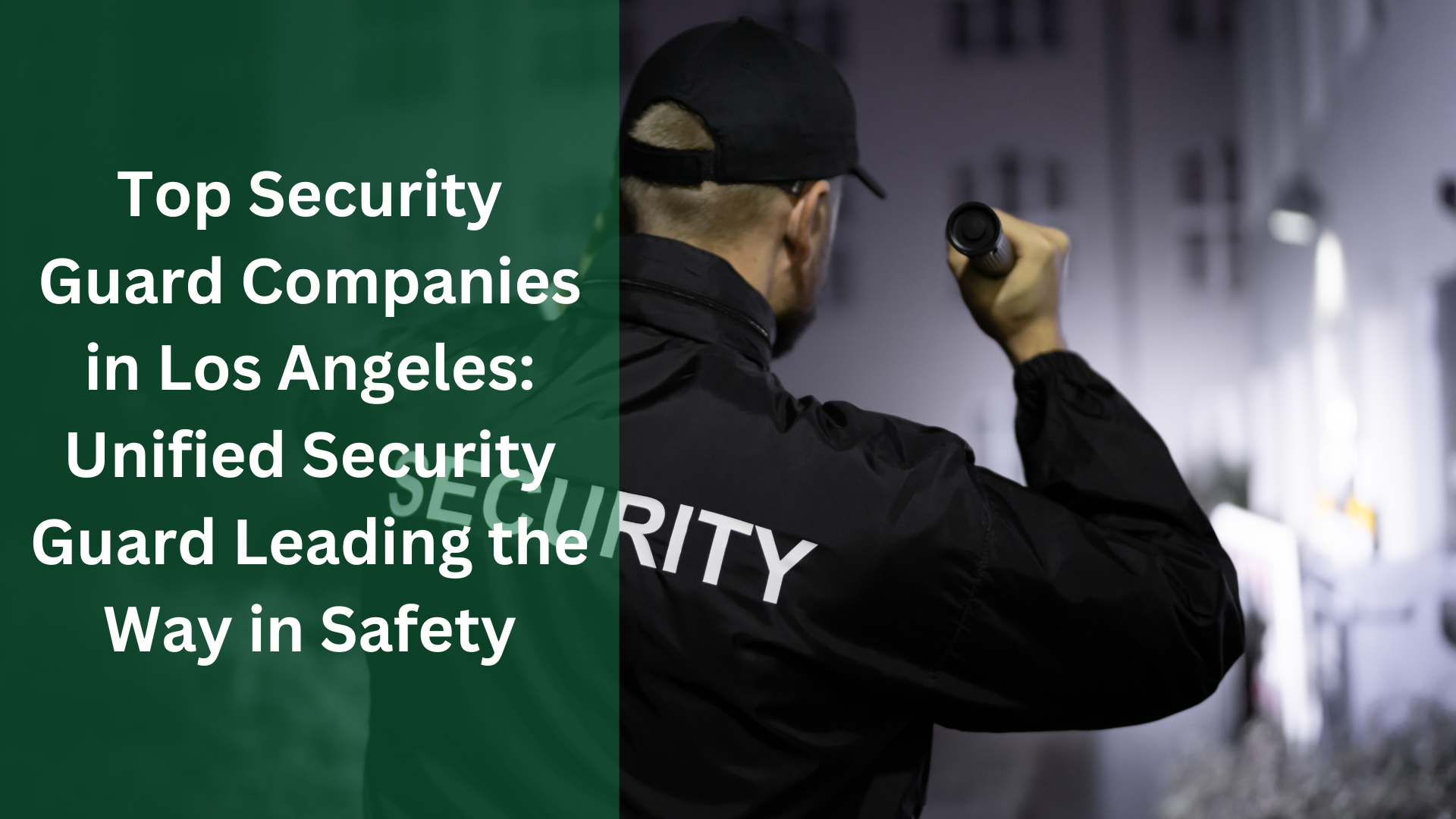 Top Security Guard Companies